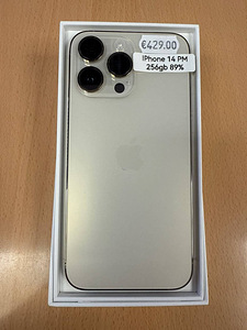 Apple iPhone 14 Pro Max 256Gb Gold heas korras (1 foto / 1)