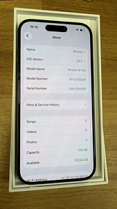 Apple iPhone 15 Pro 128Gb Black v heas korras (6 foto / 6)