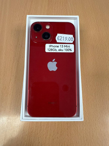 Apple iPhone 13 Mini 128Gb Red Heas seissukorras.