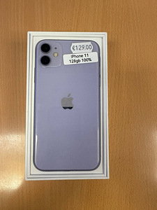 iPhone 11 128Gb Violet 128Gb heas korras (1 foto / 1)