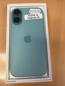 iPhone 16 128Gb Green Heas korras (1 foto / 1)