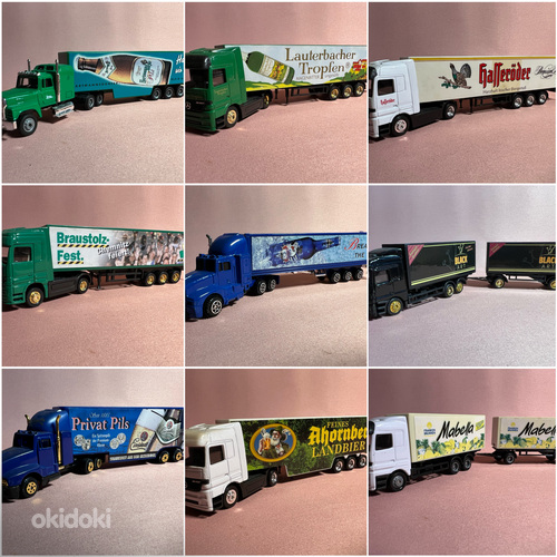 Модели грузовиков 170шт. (фото #8)
