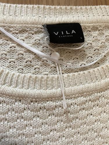 VILA белый свитер М/Л размер (фото #3)