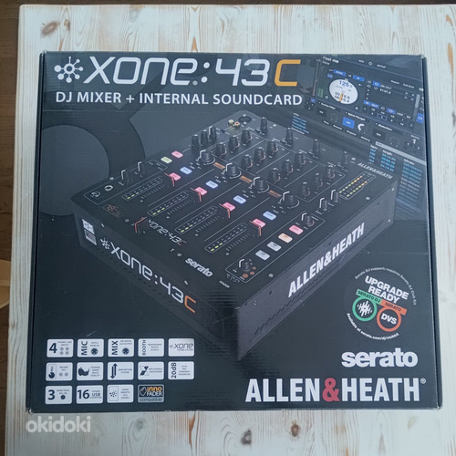 Allen & Heath XONE:43C DJ mixer koos tolmukattega (foto #4)