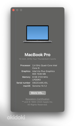 MacBook Pro 2019 13" | 512GB 4-ThunderBolt (foto #4)