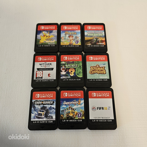 Nintendo Switch mängud (17 mängu, 5€-40€) (foto #2)