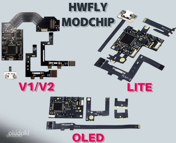 Nintendo Switch/Lite/OLED modkiibi paigaldamine