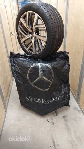 Новые легкосплавные диски MB с новыми летними шинами Pirelli