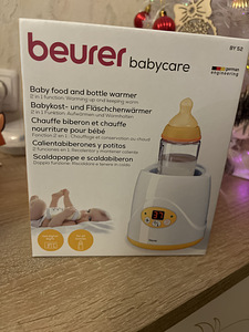 Beurer, valge/kollane - pudelisoojendaja beebipudelitele (2 foto / 3)