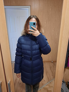 Тёплое зимнее пальто, размер S
