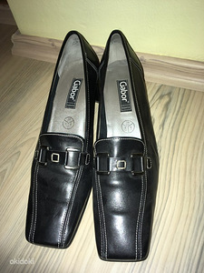 Новые черные туфли Gabor