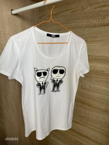Karl Lagerfeld t-särk футболка. Originaal! (фото #1)