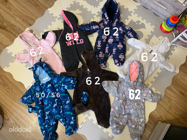 Продам три пакета детской одежду 62-68р (фото #1)