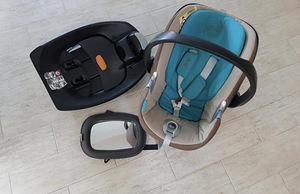 Люлька Cybex Aton Q + крепление isofix (2 фото из 3)