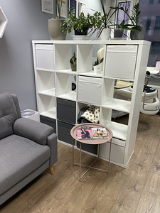 Ikea KALLAX riiul, 147x147 cm, valge (1 foto / 5)
