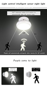 Uus LED-lamp akul, laetav, anduriga (9 foto / 10)