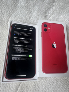 Apple IPhone 11 64Gb RED (1 фото из 1)
