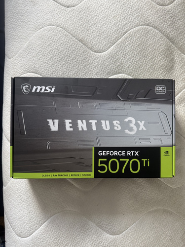 MSI GeForce RTX 5070 Ti Ventus 3X OC 16GB DDR7