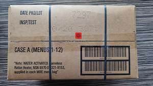 US MRE/KUIVTOIDUPAKK KAST (1 foto / 2)