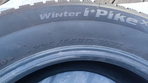 225/65/R17 102T Hankook Winter i*Pike 7-8mm RAV4 4TK (2 foto / 3)