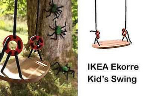 IKEA EKORRE детские деревянные качели