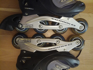 Naiste Rulluisud Salomon DR 85 (EUR38/24CM) (6 foto / 7)