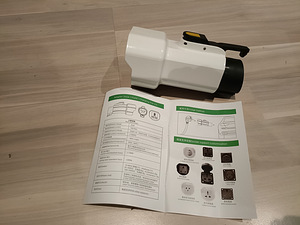 Elektriauto Mitsubishi i-MiEV 220 pistikupesa adapter (1 foto / 4)