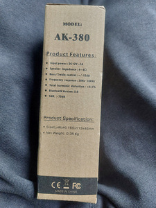 Võimendi AK-380 mini (5 foto / 9)