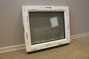 Mitteavatav plastic (PVC) aken, laiusega 600 mm (1 foto / 8)