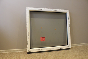 Mitteavatav plastic (PVC) aken, laiusega 1000 mm (2 foto / 8)