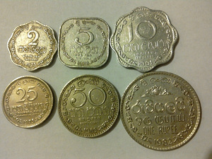 Sri Lanka монеты (2 фото из 3)