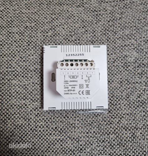 Digitaalne termostaat põrandaküttele (uus) (foto #6)