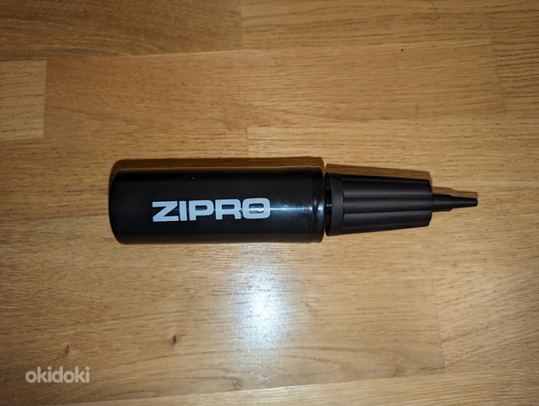 Гимнастический мяч Zipro с насосом, черный (фото #2)