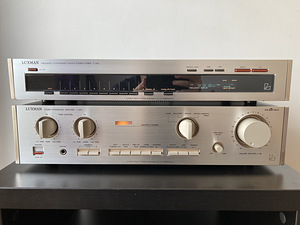 Luxman L-210 Võimendi + T-240 Tuuner Japan 1982 (2 foto / 9)