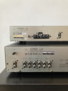 Luxman L-210 Võimendi + T-240 Tuuner Japan 1982 (7 foto / 9)