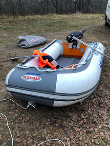 Лодка SUZUMAR DS-290 с двигателем Mercury 3.3 (7 фото из 8)