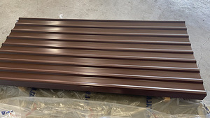 Trapetsprofiil 20 mm RAL8017 0,6 mm (3 foto / 3)