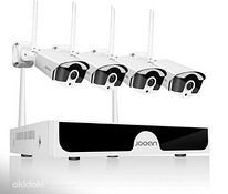 Videovalve CCTV süsteem WiFi 4 kaamerat 2TB mäluga