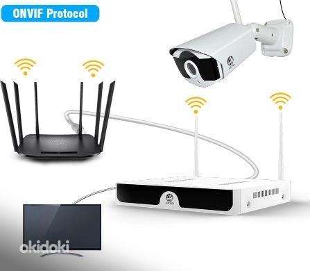 Система Видео Наблюдения с 4 камерами, WiFi, CCTV 2TБ (фото #3)