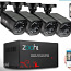 CCTV система наружнего видео наблюдения с 4 камерами (фото #1)