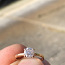 Красивое кольцо с бриллиантом 0,7 ct 15 размер (фото #4)