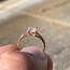 Красивое кольцо с бриллиантом 0,7 ct 15 размер (фото #5)