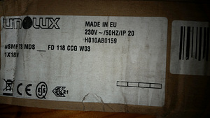 UNOLUX lamp 18w OSRAM-lambiga - Saksamaa (3 foto / 3)