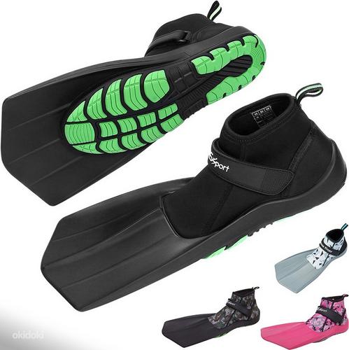 Обувь для плавания - ласты для ныряния - обувь для плавания (фото #2)