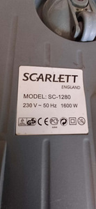 Scarlett England Jerome 1600W пылесос (2 фото из 2)