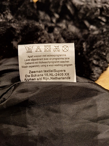 Kärbitud naiste jacket kvaliteetsest plüüsist, Holland, L (3 foto / 3)