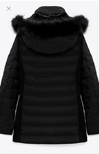 Uus talvejope ZARA, suurus L-XL, must (2 foto / 3)