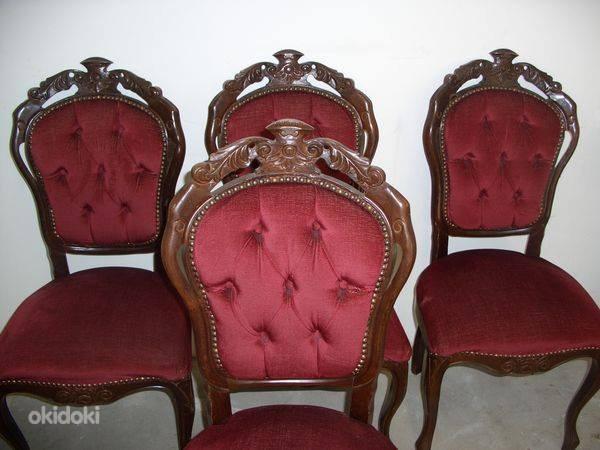 4 osaline komplekt punaseid toole (foto #3)