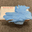 Одноразовые нитриловые перчатки 200шт/упак, синие, размер S (фото #2)