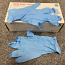 Одноразовые нитриловые перчатки 200шт/упак, синие, размер M (фото #2)